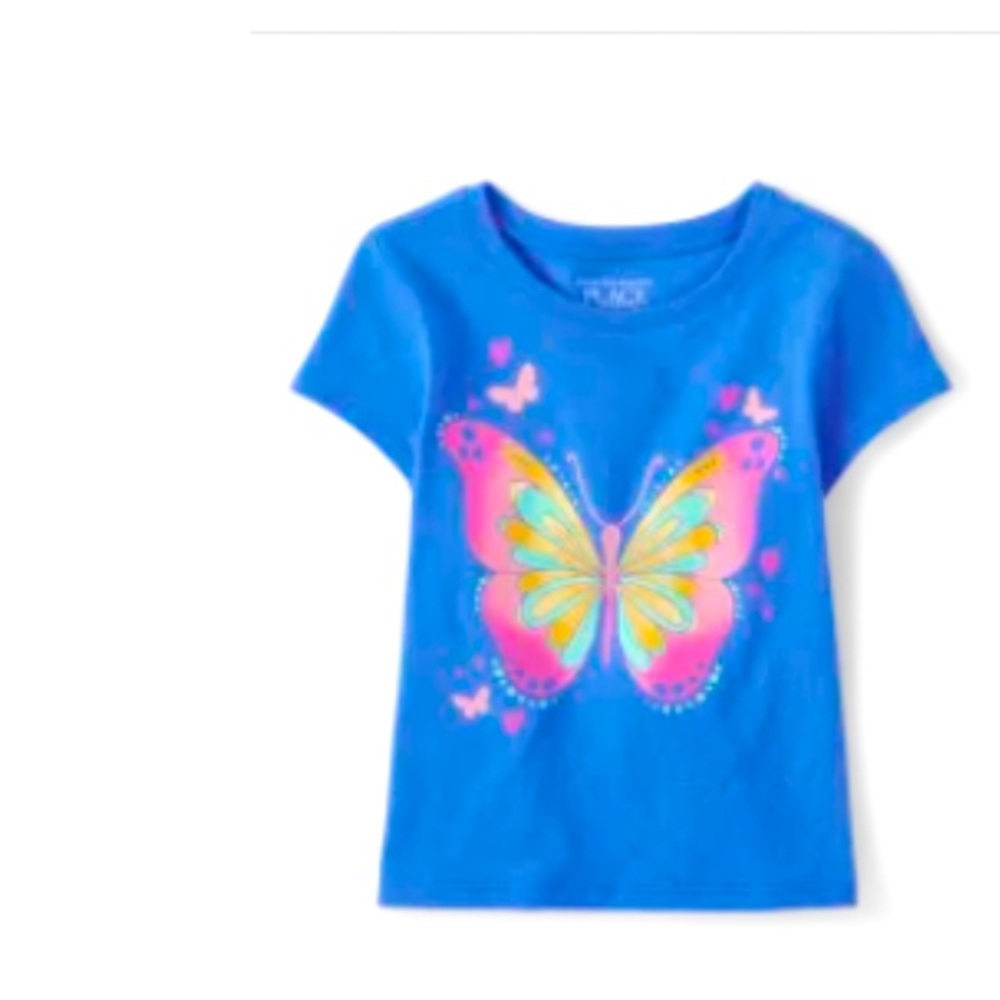 Size 5T butterfly shirt